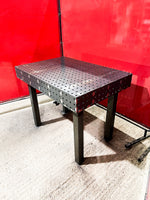 Welding table. UK Made. Laser cut – BPT Model S welding table, view 2